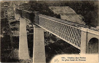 CPA ak viaduct of bland the highest of France (409801)