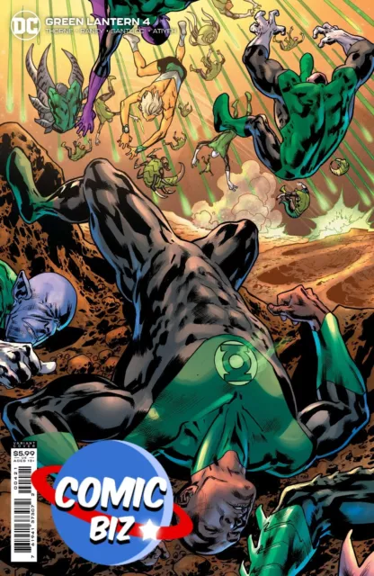 Green Lantern #4 (2021) 1St Printing Cardstock Variant Cover Dc Comics