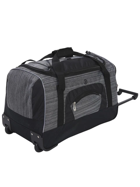 Protege 25" Rolling Duffel Bag, Black