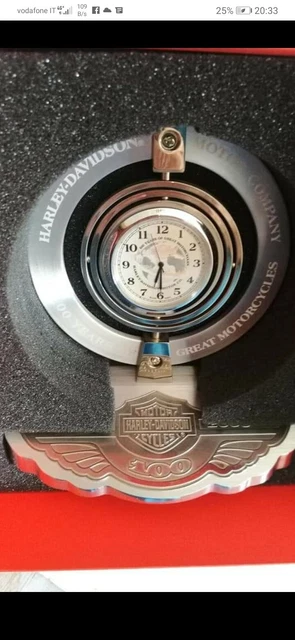 HARLEY DAVIDSON OROLOGIO Centenario  Originale DA TAVOLO O SCRIVANIA