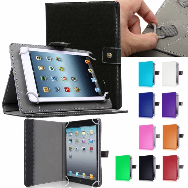 Universal Case 7" 7 inch Tablet Accessories Folio Stand Flip Leather Case Cover