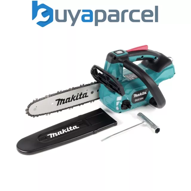 Makita DUC254Z 18v LXT Cordless Brushless 25cm Chainsaw Top Handle - Bare Unit