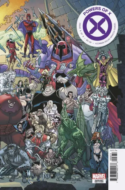 Powers of X #6 Marvel Comics 2019 Garron Connecting Variant Cover Hickman X-Men