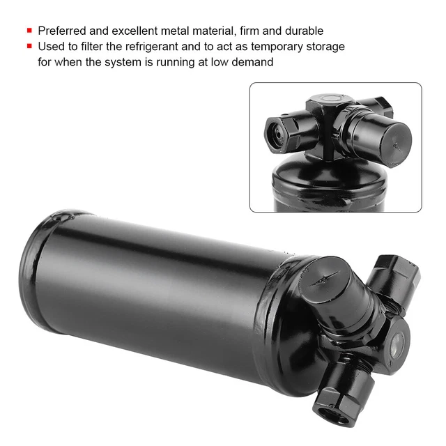 Metal Air Conditioning Drier A/C Receiver Bottle Upright Air Conditioning