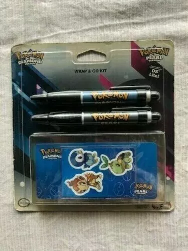 Pokemon Diamond and Pearl Wrap & Go Kit for Nintendo DS Lite NEW SEALED