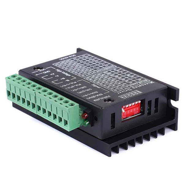 Unità migliorata TB6600 nero + verde 1 pezzo pilota motore passo-passo nuovo di zecca
