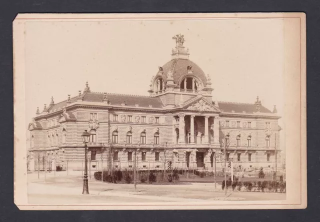 1890 Kaiserpalast in Strassburg Fotograf Foto Photo Photograph Ansicht