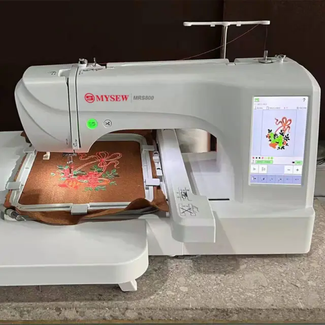 Home Electric Embroidery Machine Automatic Small Embroidery Machine MRS800
