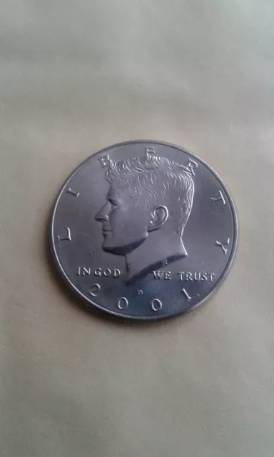 USA 2001 KENNEDY Half Dollar 50c