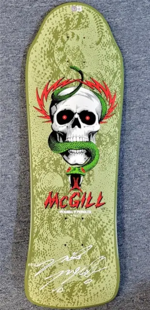 Mike McGill signed Powell Peralta Series 13 Skateboard Deck autograph ~ BAS