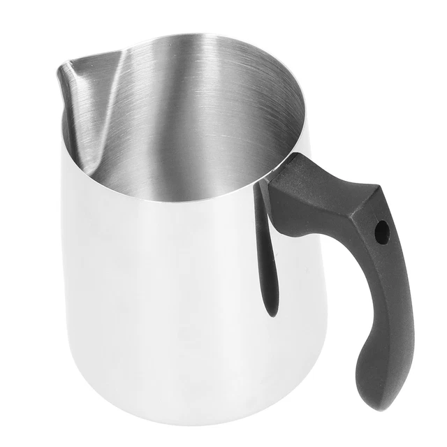600ml Milk Frothing Pitcher Stainless Steel Coffee Steaming Jug Latte Art