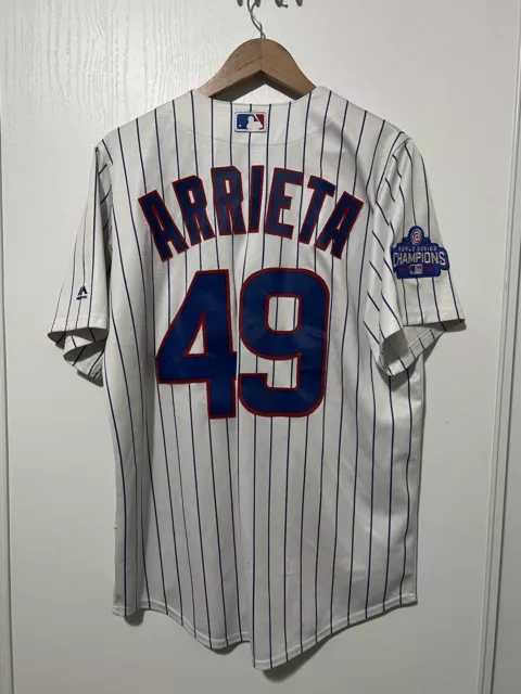 Majestic Chicago Cubs 2016 World Series Champions JERSEY ANTHONY RIZZO M