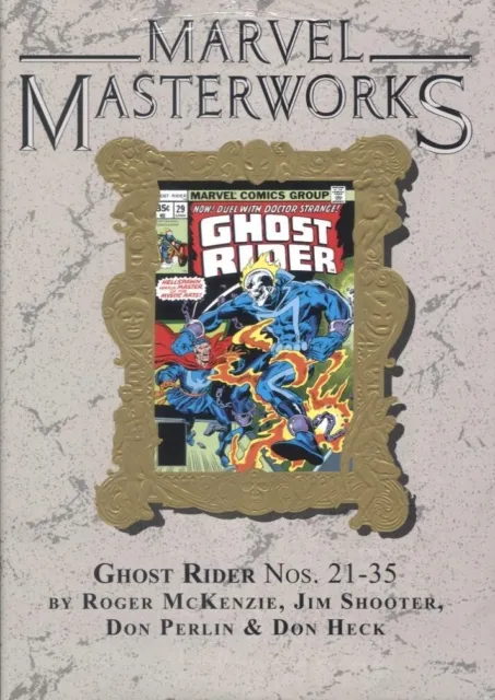 Marvel Masterworks Ghost Rider Hc Volume 3 Dm Gold Variant Edition 313 New
