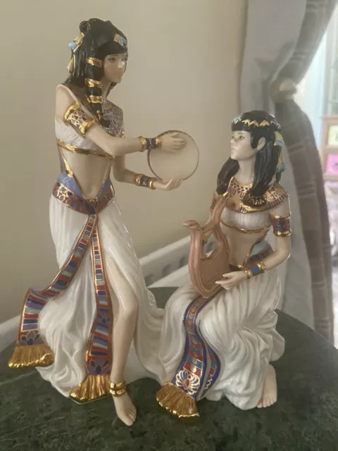 royal worcester figurines Music Of the Nile