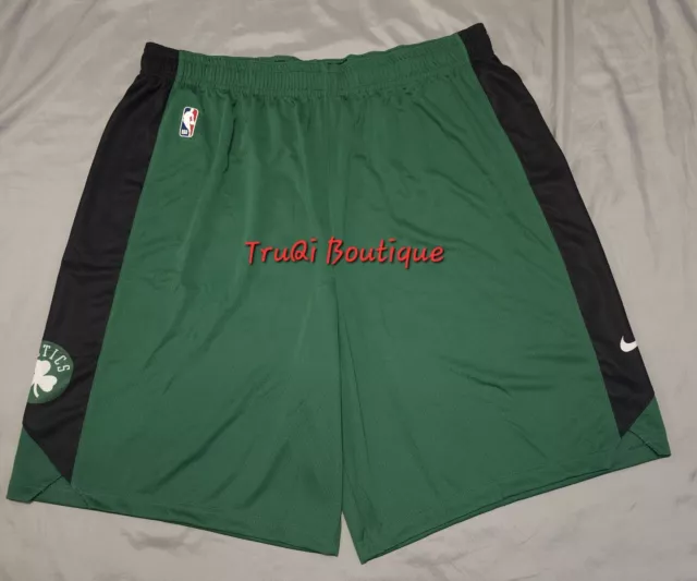 Nike DRI FIT Team Issued Practice Basketball Shorts Boston Celtics 4XLT