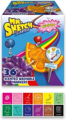 Cra-Z-Art Super Tip Washable Markers • 50 count (12 are Scented