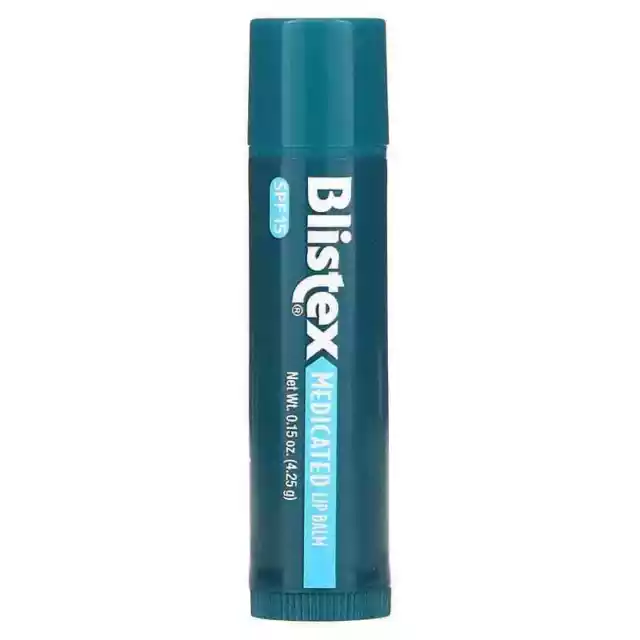 Blistex,Lip Protectant/Sunscreen SPF 15 Original  0.15 oz (4.25 g) Free Shipping
