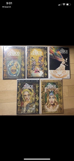 Alice Ever After Comic Set