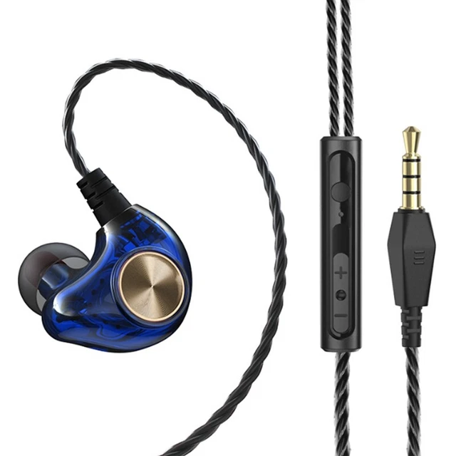HIFI In-Ear Earphones Wired Headphones Sport Earphone 5D Stereo Surround BaN5