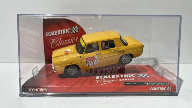 "Scalexric" Scx/Tecnitoys Slot Car Renault 8 Ts Yellow 6380