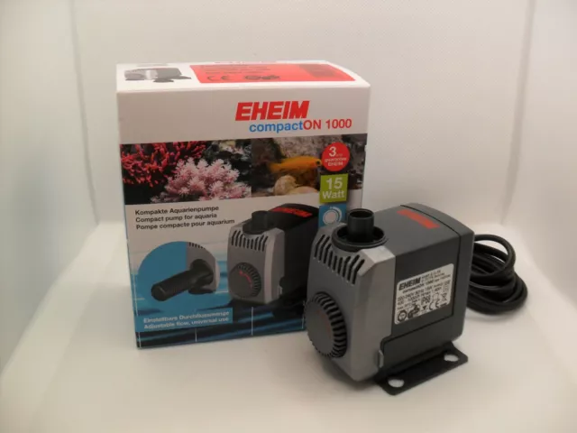 Eheim Compact On Pumps. Fish Tank Water Flow Pump 300,600,1000,2000+,3000+,5000+