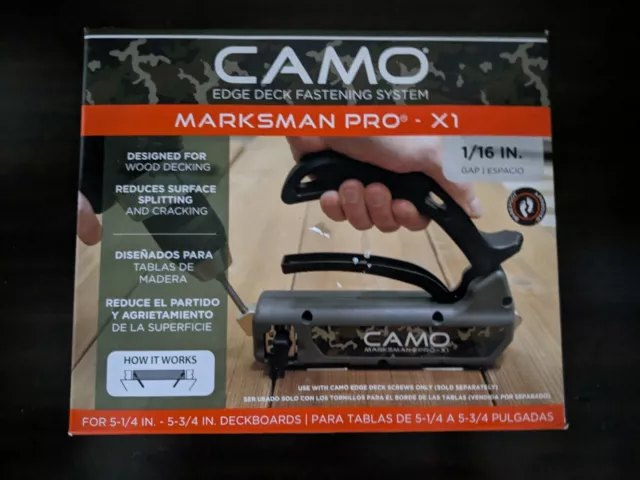 CAMO Marksman Pro Tool Hidden Deck Fastening System 345002 National Nail