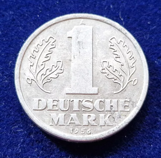 MÜNZE DDR: 1 DEUTSCHE MARK - 1956 A - zirkuliert