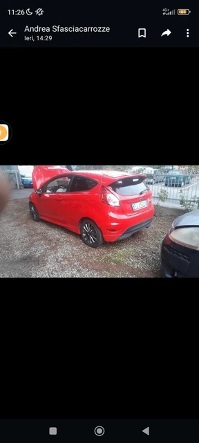 INCIDENTATA Ford Fiesta 2017 St-line 1.5 TDCI 75CV