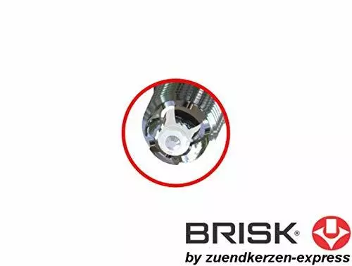 Brisk Premium Racing BOR14LGS 3093 Candele d'accensione, Set di 4 (d3G)