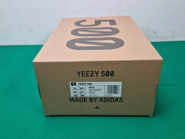 EMPTY ADIDAS YEEZY BOOST 500 GW6373 GRANIT Originals UK10.5 Shoebox 19.99 PicClick UK