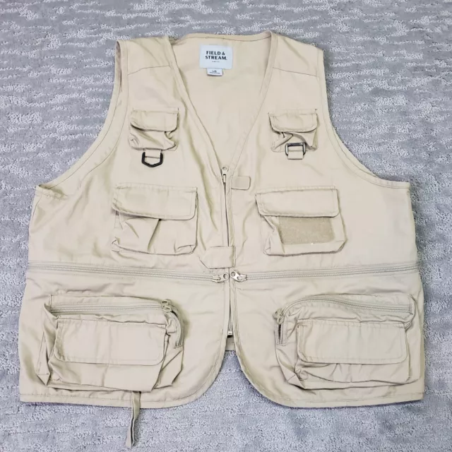FIELD & STREAM Fishing Vest X-Large Brand New With Tags $25.00 - PicClick