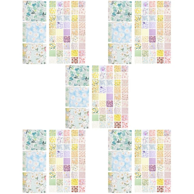 5 pz 1 sacchetto cuciture trapunta tessuto fogli panni trapunta fai da te patchwork trapunta