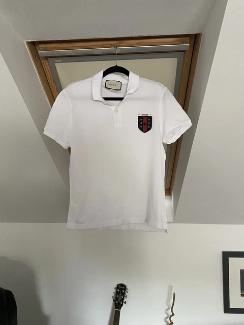 Mens Genuine Gucci Polo Shirt Size M Bnwt £300.00 - Picclick Uk
