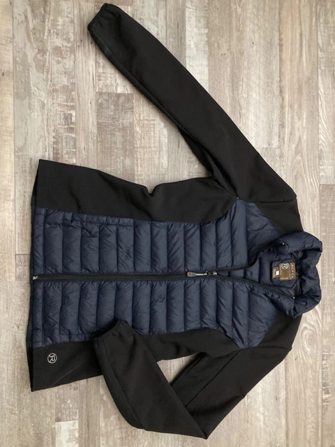 Roper womens jacket, size small blue & black good used condition 