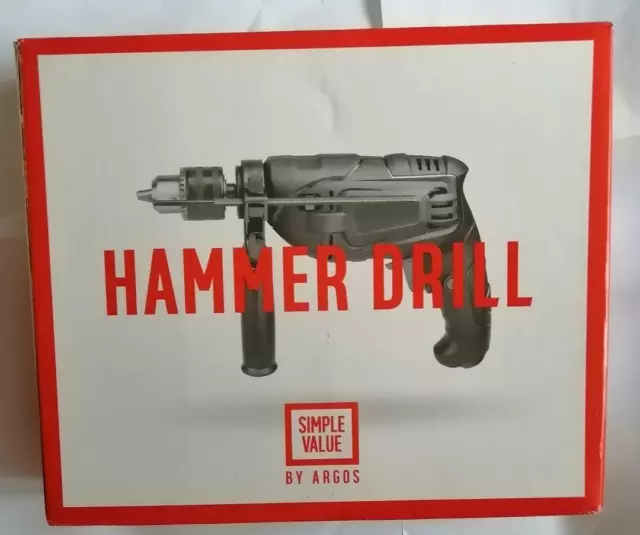 Argos simple value hammer drill deals