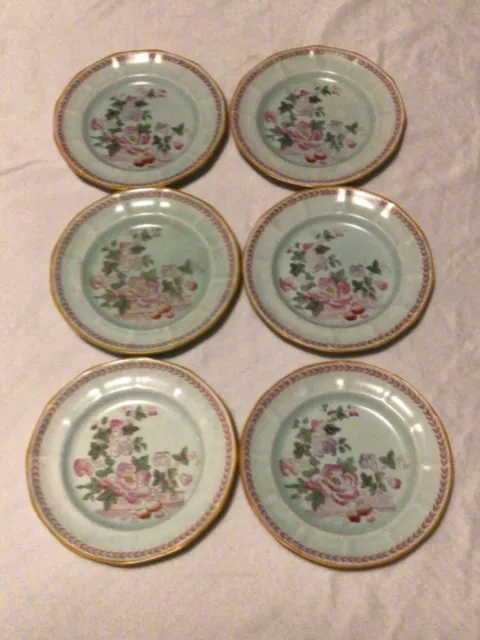 Vintage Calyx Ware Adams England~Bread Plates~Set Of 6~6" VGC!