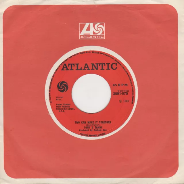 Tony & Tandy Two Can Make It Together Atlantic 2091 075 Soul Northern Motown
