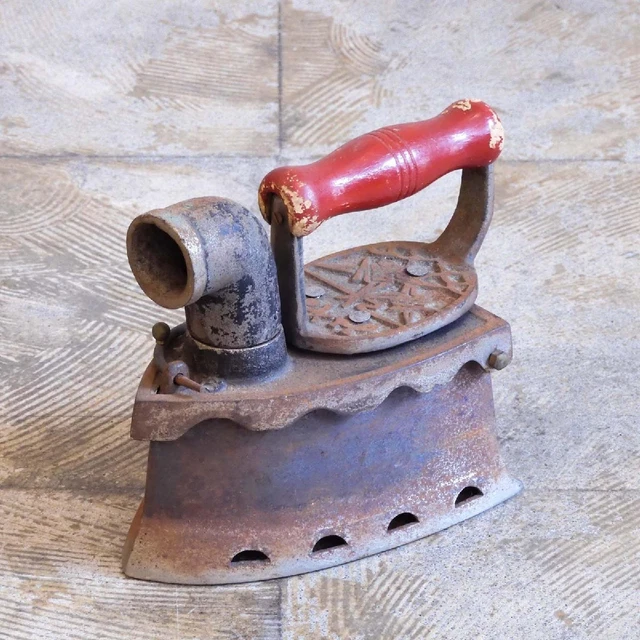 Sieve Iron Orizuru Prewar Secondhand Fire Noshi  Antique Japanese