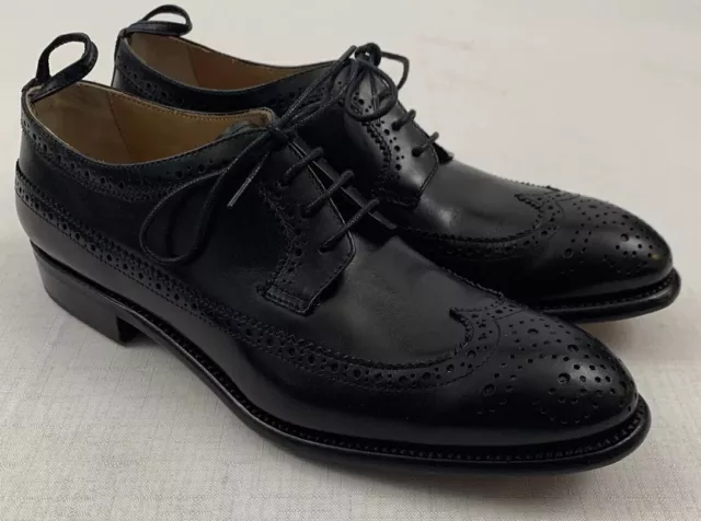 Black Fleece Brooks Brothers Shoes 7 Thom Browne Leather Wingtip Brogues Women 3