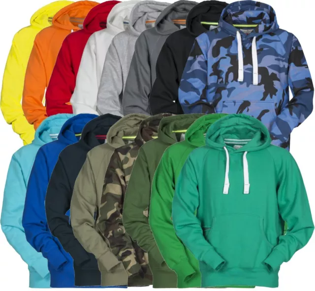 Felpa Maglia Cappuccio Senza Zip Payper Atlanta+ Cotone Uomo Anche Mimetica
