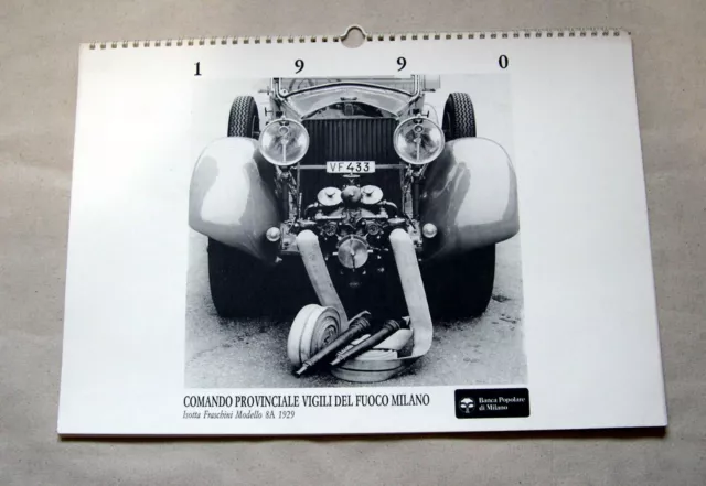 Calendario Vigili Del Fuoco 1990 - Raro ( Leggi )