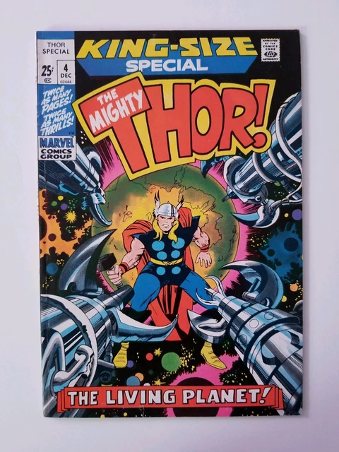 The Mighty Thor King-size special #4 ( Marvel 1971 ) F+ Stan Lee Jack Kirby