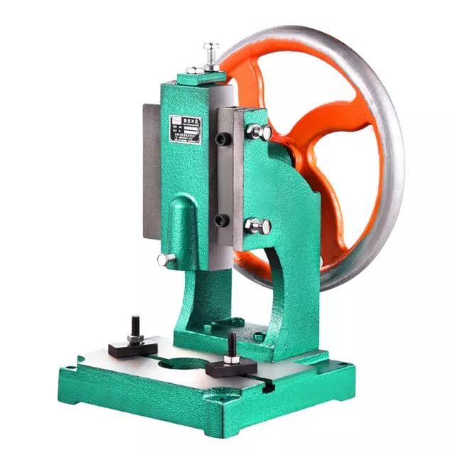 1.0T Press Desktop Disc Hand Punching Machine Industrial Punch Machine 240*230mm