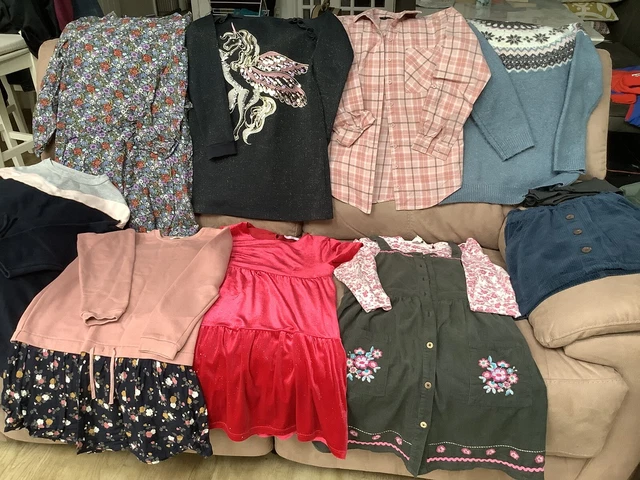 Girls clothes bundle age 9-10 years Monsoon, M&S, Laredoute, Next and more
