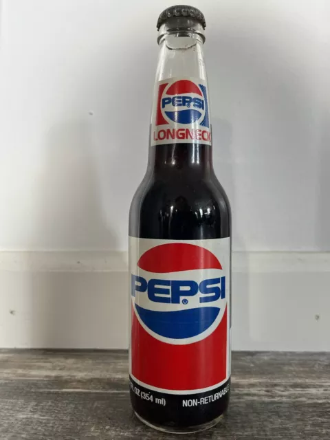 PEPSI-COLA VINTAGE 12 oz. Long Neck Bottle Unopened & Capped $9.99 ...