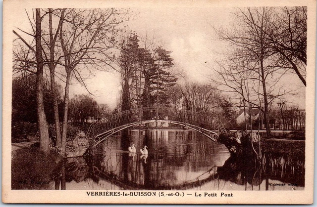 91 VERRIERES LE BUISSON - le petit pont
