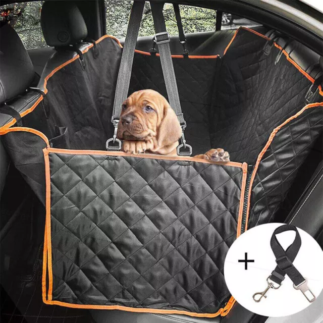 Premium Pet Car Seat Cover Hammock NonSlip Protector Mat Waterproof Cat Dog Back