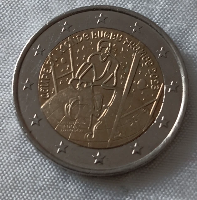 Pièce De 2 Euros Commémorative – Coupe Du Monde De Rugby 2023