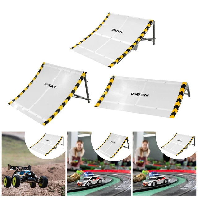 RC CAR JUMPING Ramp Flying Ramp Jumping Platform RC Stunt Takeoff Board ...