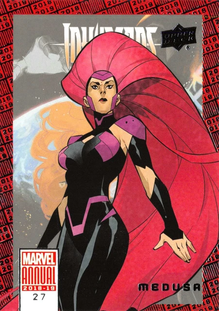MEDUSA / 2018-2019 MARVEL ANNUAL (Upper Deck 2019) BASE Trading Card #27